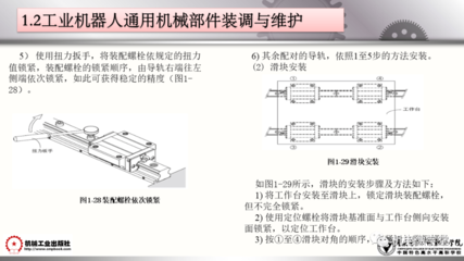工業(yè)機器人裝調維修基礎 100頁PPT詳解維修通用機械及零部件